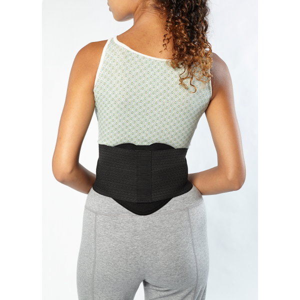 Lumbar Compression Wrap with Flexible Support