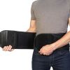 Adjustable support back brace