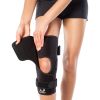 Adjustable hinged knee brace