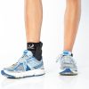 Ankle brace fits in running shoe