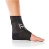Ankle compression sleeve with supportive wrap