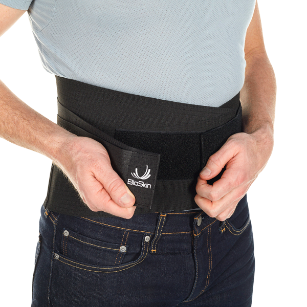 Lumbar Support Brace w/ Oval Pad and Flexible Support