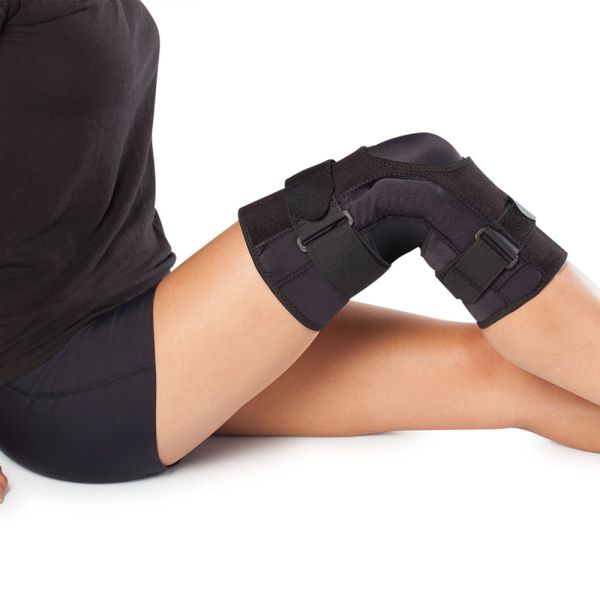 Most comfortable wraparound hinged knee brace